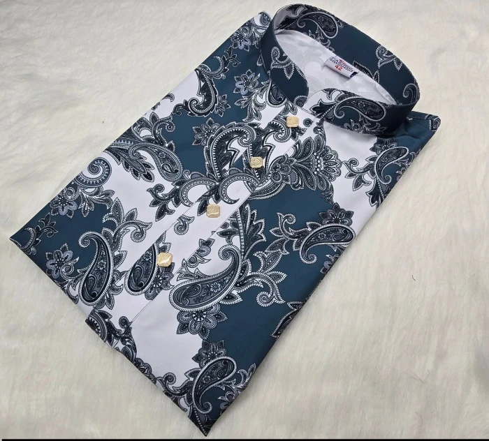Paisley Sky Green